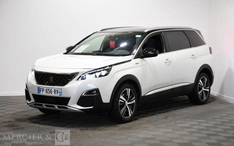 PEUGEOT 5008 1.2 PURETECH 130 GT LINE BLANC FP-656-RV