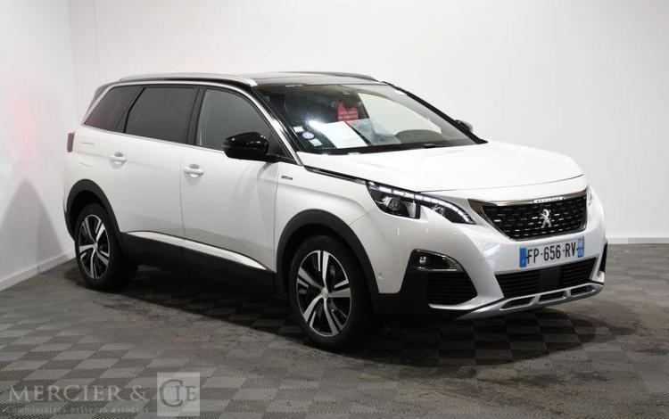 PEUGEOT 5008 PURETECH 130CH S&S BVM6 GT LINE BLANC FP-656-RV