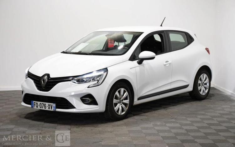 RENAULT CLIO V STE 1.5 BLUEDCI 85 AIR NAV BLANC FQ-076-XV