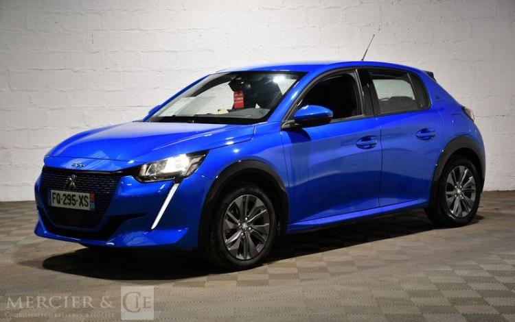 PEUGEOT e-208 135ch 50KWH ALLURE BVA – VENTE SUR DESIGNATION A CAVAILLON BLEU FQ-295-XS