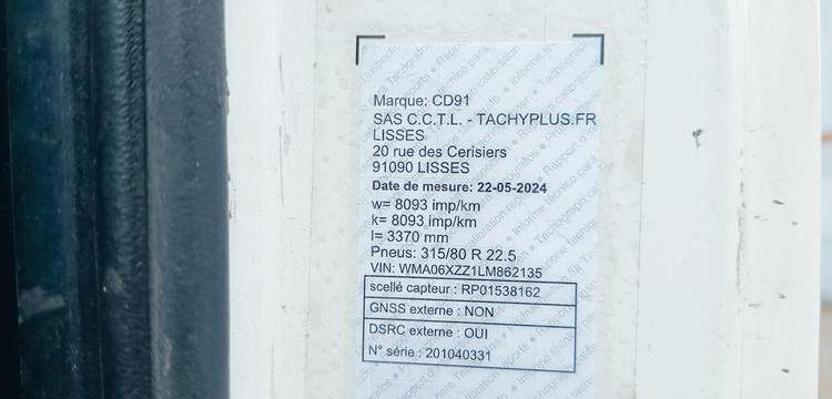 MAN TGX 18.510 4×2 BL SA PTRA 44 TONNES – 320185 KMS – ANNEE 2020 BLANC FQ-692-SJ