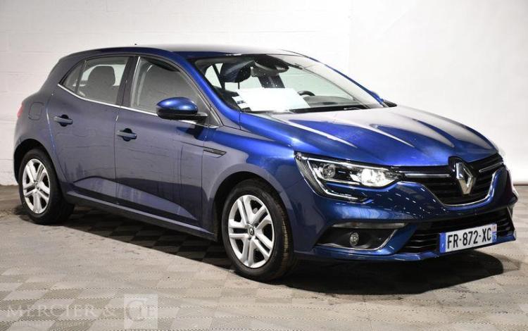 RENAULT MEGANE BUSINESS BLUE DCI 115 EDC BLEU FR-872-XC