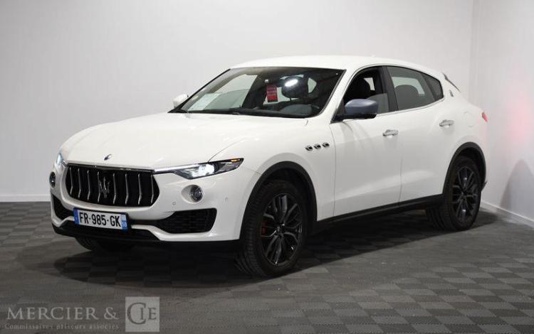 MASERATI LEVANTE 3,0 TURBO DIESEL 275CH SPORT Q4 BVA BLANC FR-985-GK