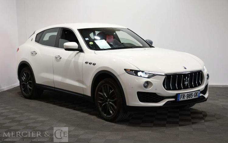 MASERATI LEVANTE 3,0 TURBO DIESEL 275CH SPORT Q4 BVA BLANC FR-985-GK