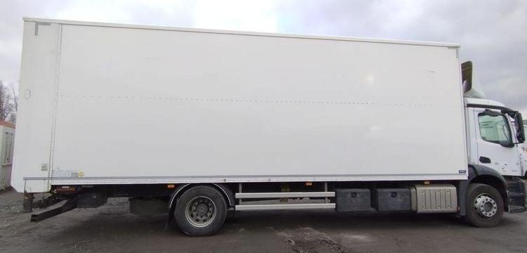 MERCEDES ACTROS S/M 1824 4×2 FG HAYON DHOLLANDIA DHVO25 – DIESEL – 182832 KMS – AN 2020 BLANC FS-305-RY
