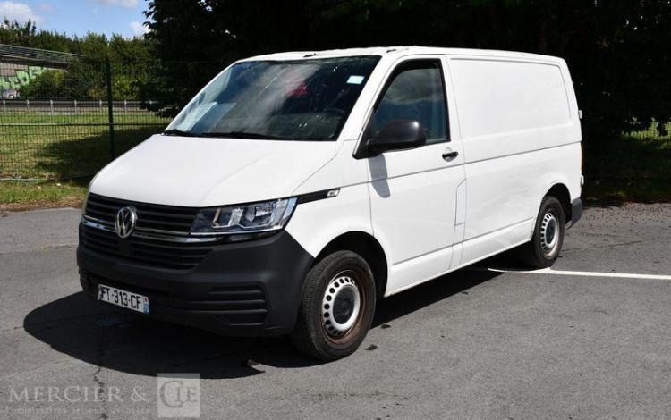 VOLKSWAGEN TRANSPORTER BLANC FT-313-CF