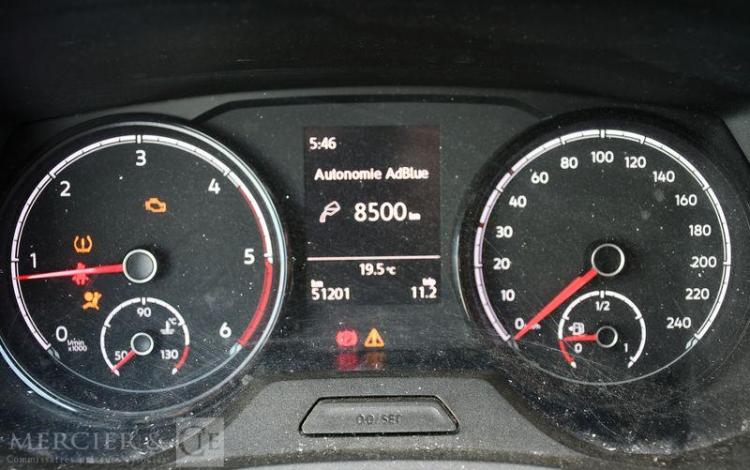 VOLKSWAGEN TRANSPORTER BLANC FT-313-CF