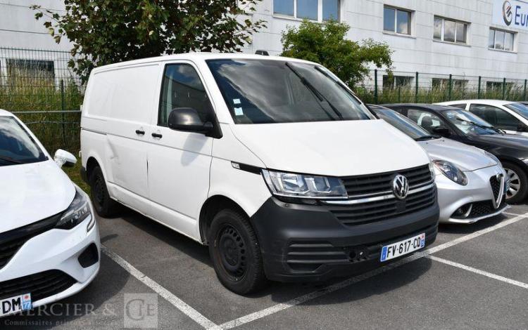 VOLKSWAGEN TRANSPORTER VAN L1H1 BLANC FV-617-CQ