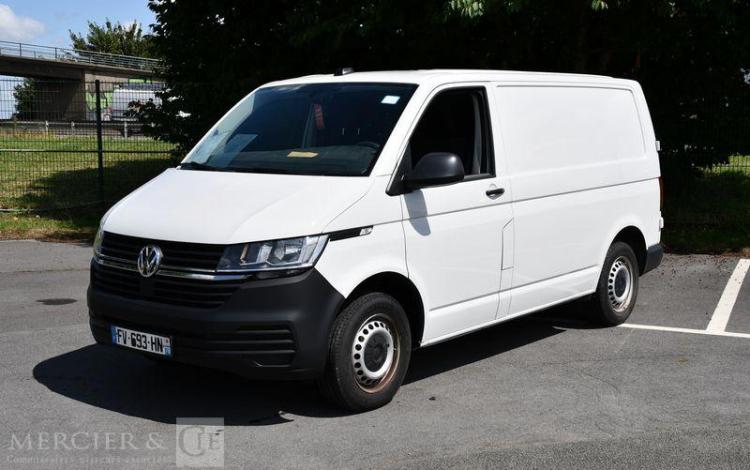 VOLKSWAGEN TRANSPORTER BLANC FV-693-HN