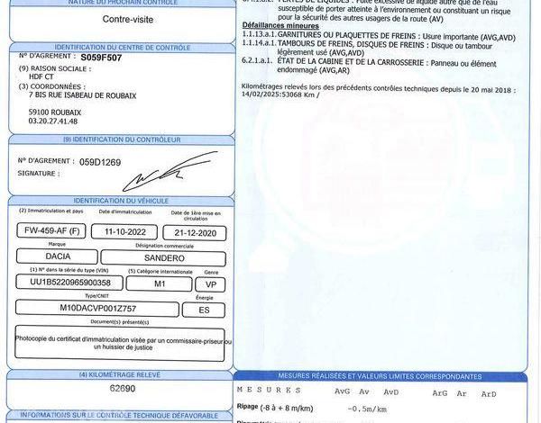 DACIA SANDERO STEPWAY 1.0 SCE 75 URBAN BLEU FW-459-AF