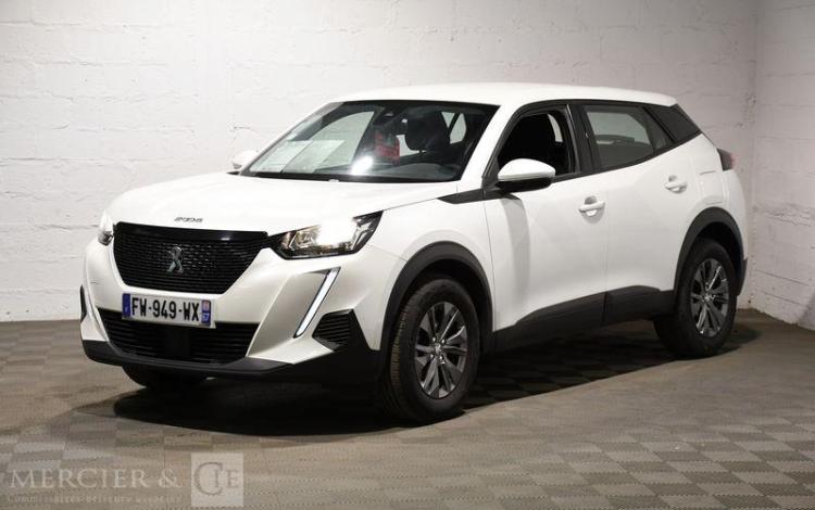 PEUGEOT 2008 ACTIVE PURE TECH 130 BLANC FW-949-WX
