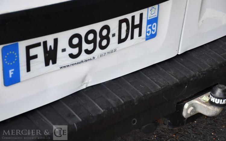 RENAULT TRAFIC GCF L1H1 1200 DCI 120 BLANC FW-998-DH