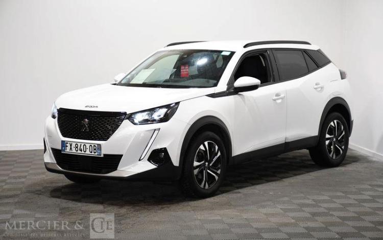 PEUGEOT 2008 1.2 PURETECH 100 ALLURE PACK BLANC FX-840-QB