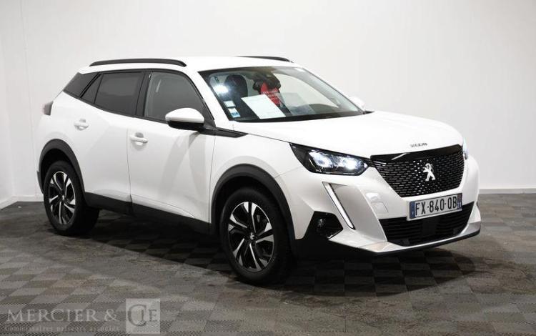 PEUGEOT 2008 1.2 PURETECH 100 ALLURE PACK BLANC FX-840-QB