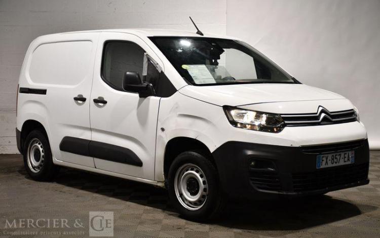 CITROEN BERLINGO 1.5 BLUEHDI 100 650KG M L1 DRIVER BLANC FX-857-EA