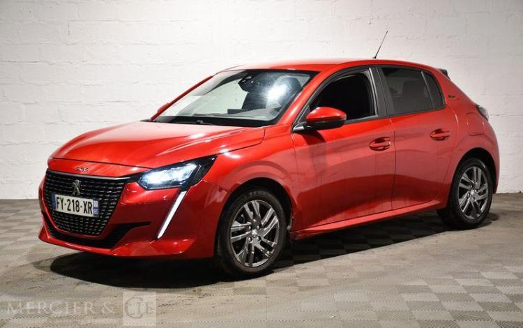 PEUGEOT 208 STYLE PURETECH 100 S&S BVM ROUGE FY-218-XR
