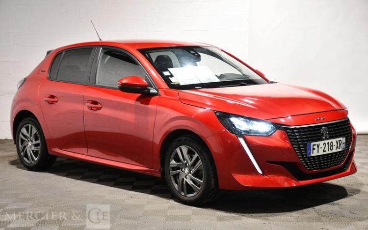 PEUGEOT 208 STYLE PURETECH 100 S&S BVM ROUGE FY-218-XR