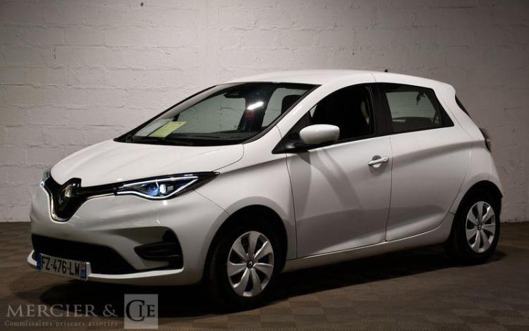 RENAULT ZOE R110 40KWH ACHAT-INTEGRAL CHARGE-NORMALE BUSINESS BLANC FZ-476-LW