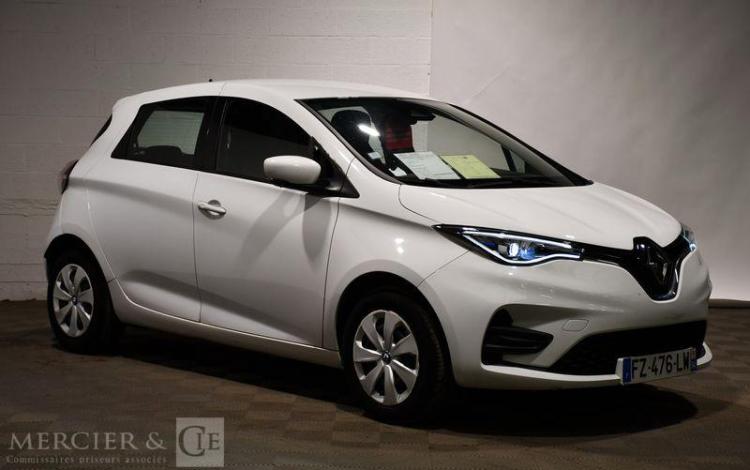 RENAULT ZOE R110 40KWH ACHAT-INTEGRAL CHARGE-NORMALE BUSINESS BLANC FZ-476-LW