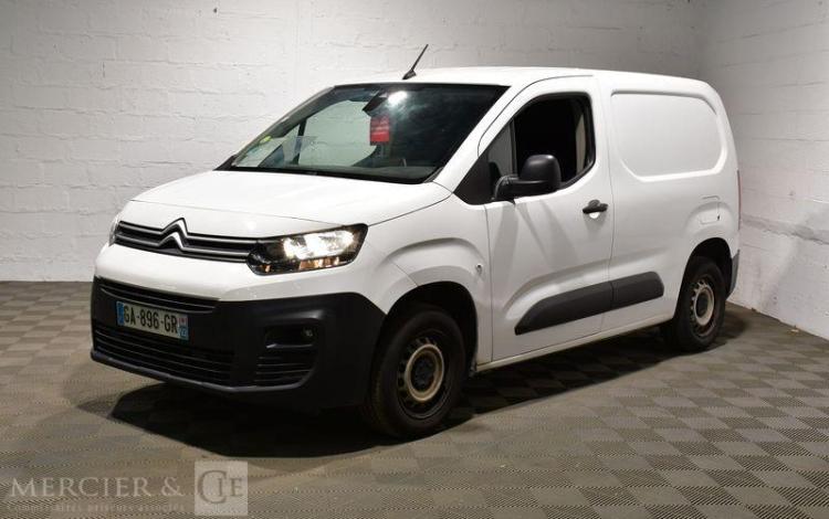 CITROEN BERLINGO 1.5 BLUEHDI 100 650KG M L1 DRIVER BLANC GA-896-GR