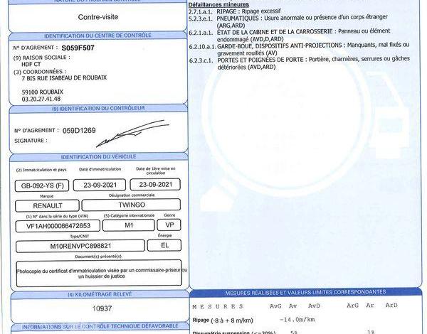 RENAULT TWINGO E-TECH LIFE ACHAT INTEGRAL ROUGE GB-092-YS