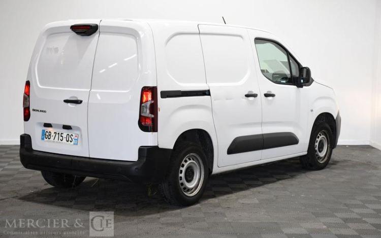 CITROEN BERLINGO FG 650KG BLUE HDI BLANC GB-715-QS