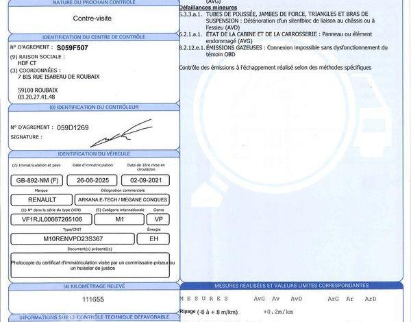 RENAULT ARKANA BUSINESS E-TECH FULL HYBRID 145 GRIS GB-892-NM