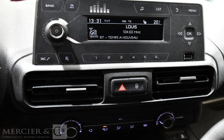 CITROEN BERLINGO M 650kg  PT110 BLANC GC-866-AT