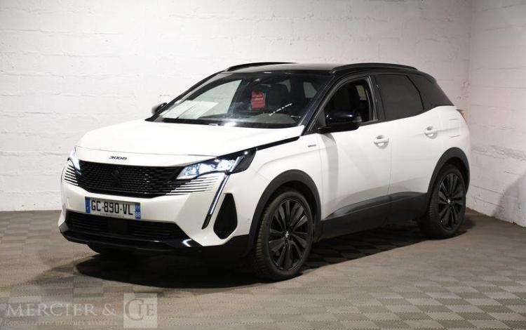 PEUGEOT 3008 GT HYBRID 225 BLANC GC-890-VL