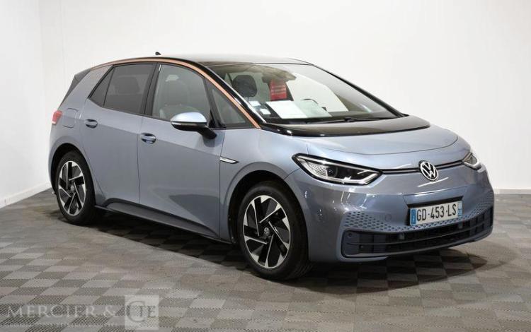 VOLKSWAGEN ID 3 ELECTRIC 205 58kWh PRO GRIS GD-453-LS