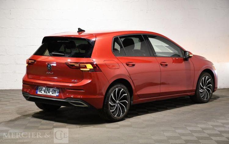 VOLKSWAGEN GOLF VIII 1.5 e-TSI 130ch ACTIVE DSG7 ROUGE GE-424-QN