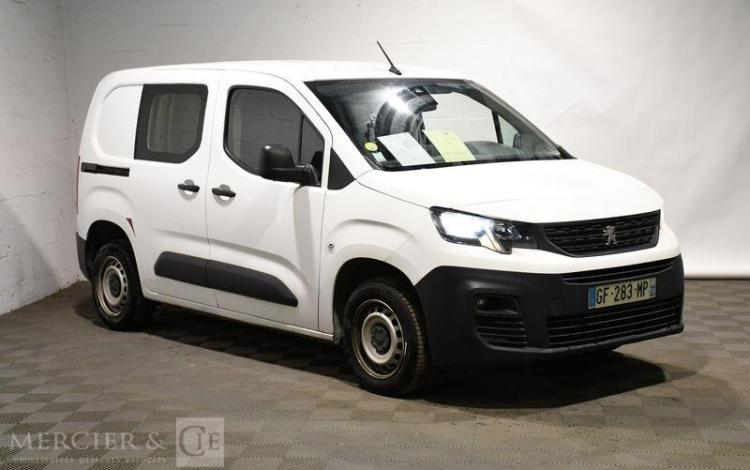 PEUGEOT PARTNER PREMIUM STANDARD 650kg BLUEHDI BLANC GF-283-MP