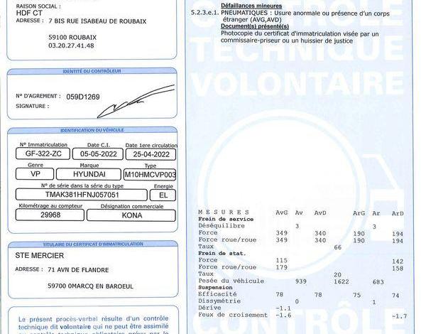 HYUNDAI KONA ELECTRIC 39KWH CREATIVE GRIS GF-322-ZC