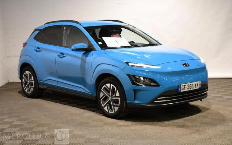 HYUNDAI KONA ELECTRIC FL 39 KWH INTUITIVE + PACK BLEU GF-366-YX