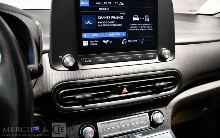 HYUNDAI KONA ELECTRIC FL 39 KWH INTUITIVE + PACK BLEU GF-366-YX