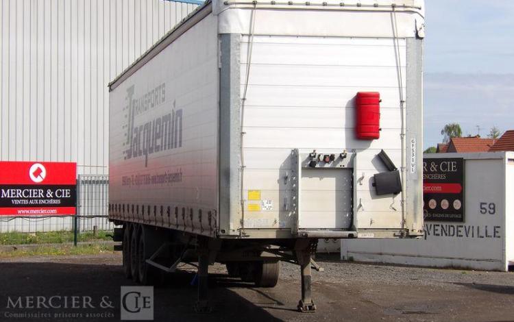 SCHMITZ SEMI REMORQUE BACHEE SCB S3T – 3 ESSIEUX – PTAC 38 TONNES – ANNEE 2022  GF-531-VL