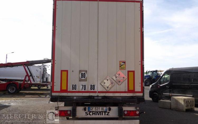 SCHMITZ SEMI REMORQUE BACHEE SCB S3T – 3 ESSIEUX – PTAC 38 TONNES – ANNEE 2022  GF-531-VL