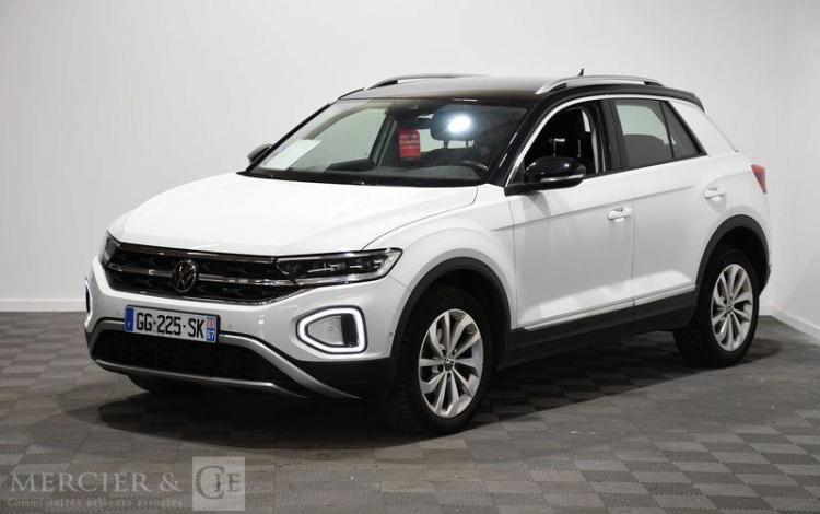 VOLKSWAGEN T-ROC STYLE 1,5 TSI 150 BLANC GG-225-SK