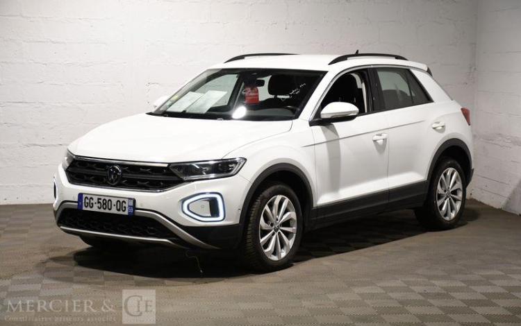 VOLKSWAGEN T-ROC 2,0 TDI 116CH BVM6 LIFE BLANC GG-580-QG