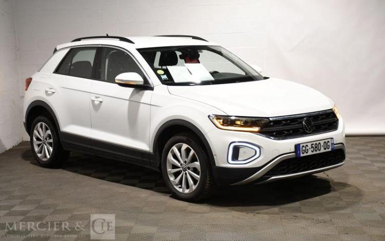 VOLKSWAGEN T-ROC 2,0 TDI 116CH BVM6 LIFE BLANC GG-580-QG
