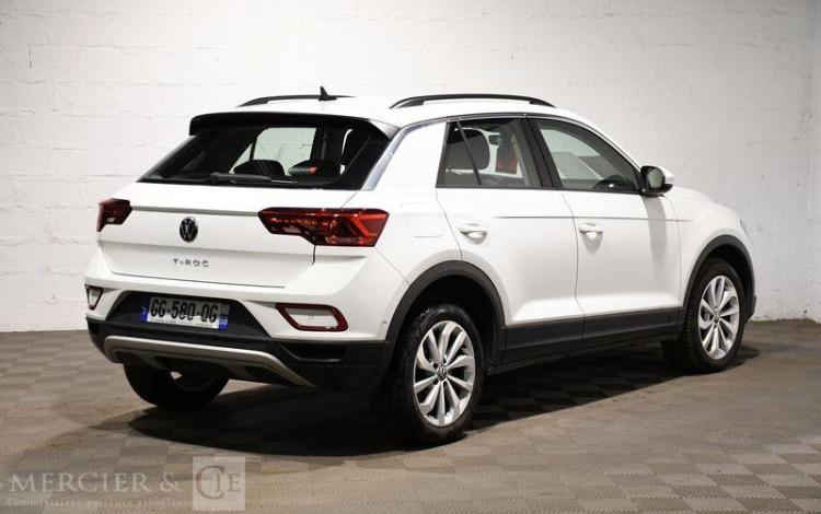 VOLKSWAGEN T-ROC 2,0 TDI 116CH BVM6 LIFE BLANC GG-580-QG