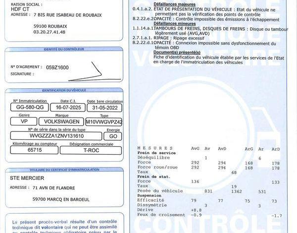 VOLKSWAGEN T-ROC 2,0 TDI 116CH BVM6 LIFE BLANC GG-580-QG