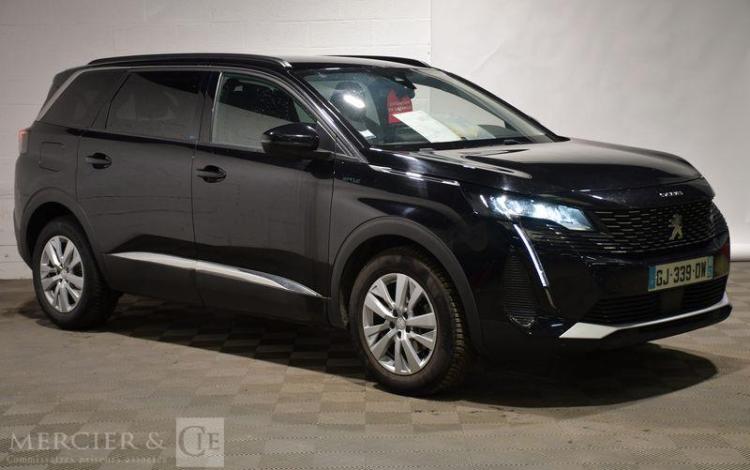 PEUGEOT 5008 1,5 BLUE HDI 130 ACTIVE BUSINESS EAT BVA START/STOP NOIR GJ-339-DW