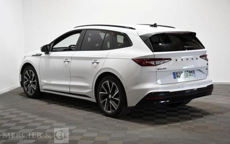 SKODA ENYAQ IV 82KWH BLANC GJ-355-QS