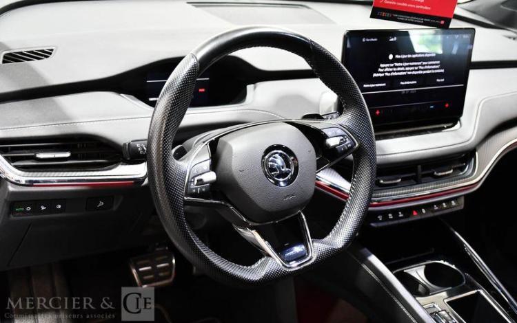 SKODA ENYAQ IV 82KWH BLANC GJ-355-QS
