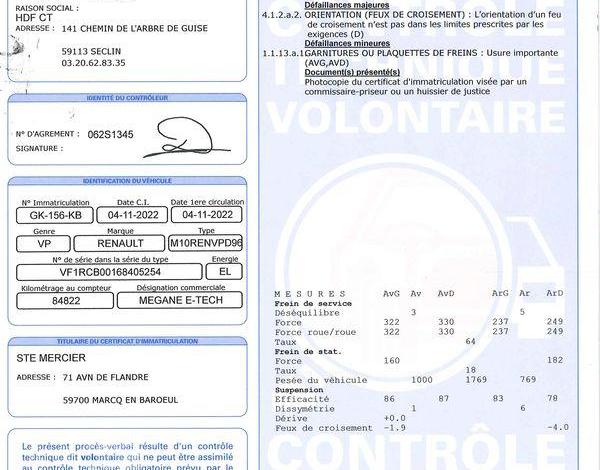 RENAULT MEGANE E-TECH TECHNO EV60 220CH OPTIMUM ROUGE GK-156-KB