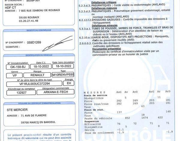 RENAULT ARKANA E-TECH FULL HYBRID 145ch EVOLUTION GRIS GK-158-BJ