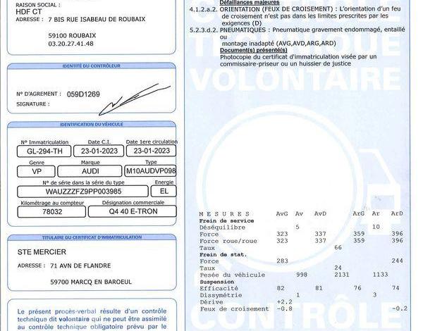 AUDI Q4 40 E TRON BLANC GL-294-TH