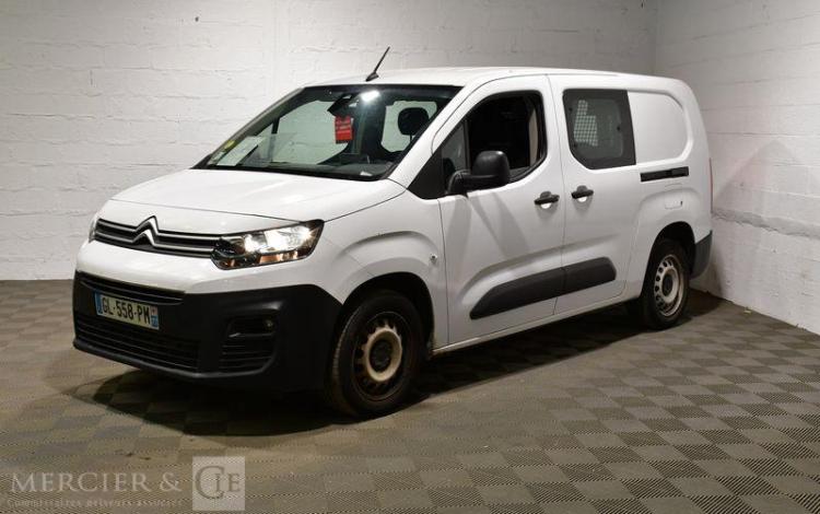 CITROEN BERLINGO CABINE APPROFONDIE 1.5 BLUEHDI 130 XL L2 EAT BLANC GL-558-PM