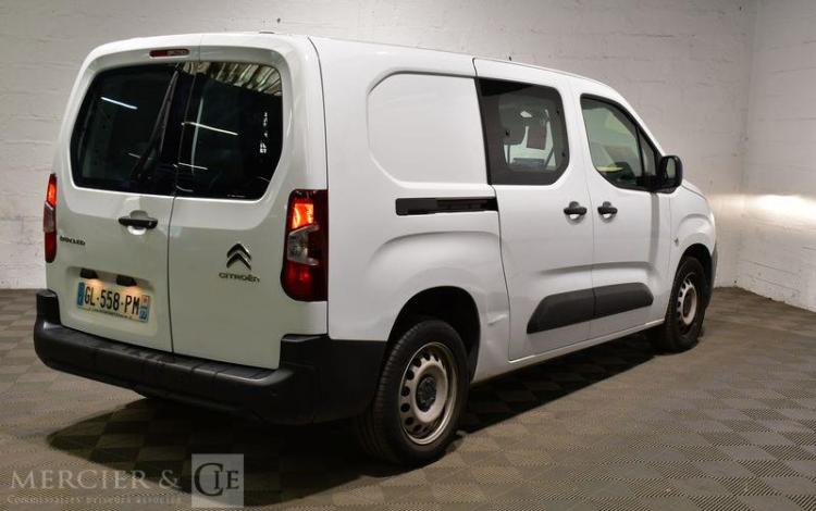 CITROEN BERLINGO CABINE APPROFONDIE 1.5 BLUEHDI 130 XL L2 EAT BLANC GL-558-PM